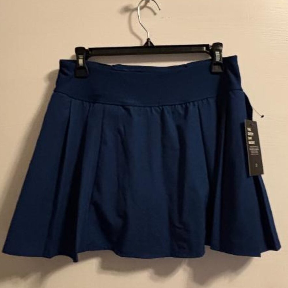 ETONIC SKORT Navy Blue Pleated Size M NWT